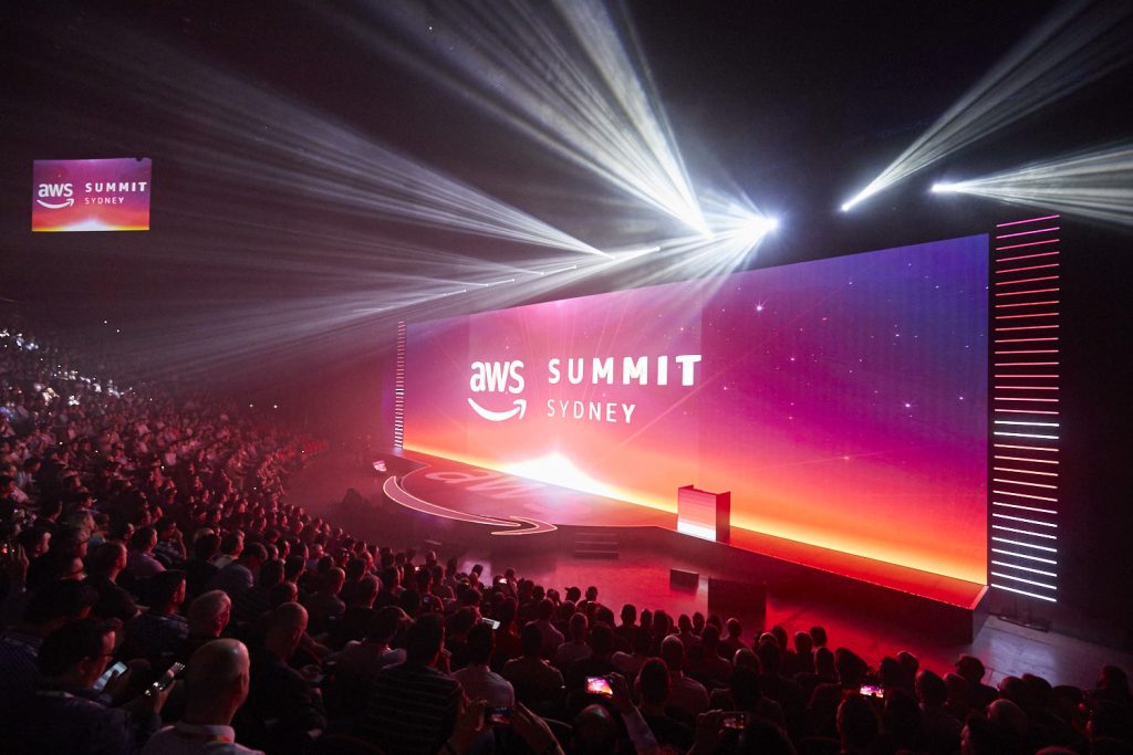 Experience Marketing AWS Summit 2018 Stage